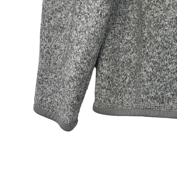 Patagonia Women's Grey Better Sweater 1/4 Zip Long Sleeved Sweater - Picture 3 of 15